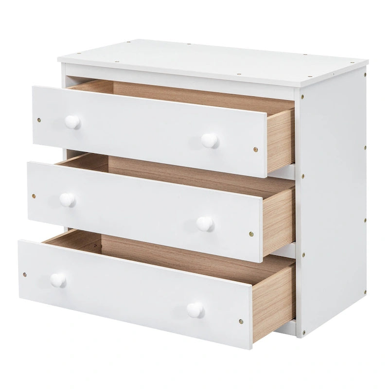 Cama alta de tamaño completo con escritorio retráctil y 3 cajones, cama alta de madera con escaleras de almacenamiento y estantes