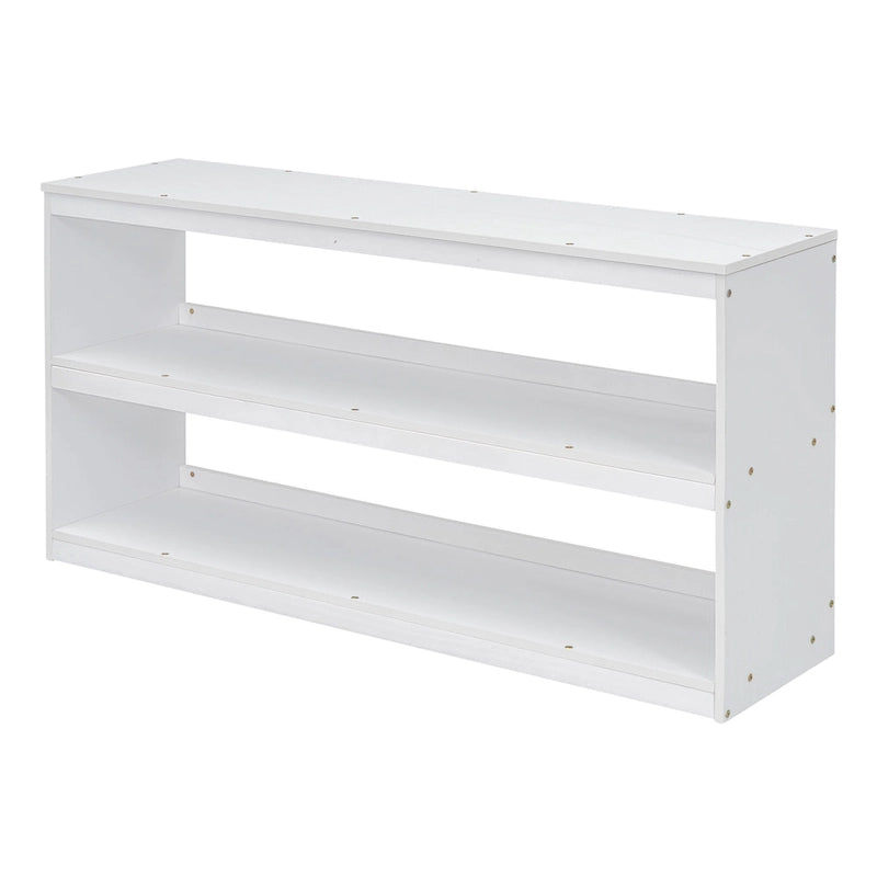 Cama alta de tamaño completo con escritorio retráctil y 3 cajones, cama alta de madera con escaleras de almacenamiento y estantes